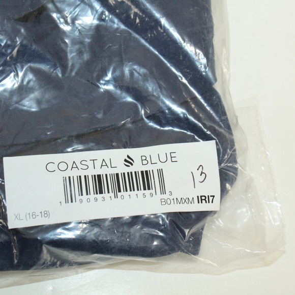 NWT One Piece Wrap Halter Swimsuit XL - Picture 3 of 8